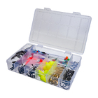Caixa Organizadora Plástico Transparente 4x15,6x23,3cm Usual Utilidades