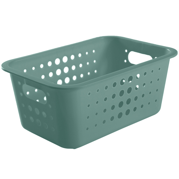 Caixa Organizadora Plástico 5l Casa Organize Cesto Closet Ver