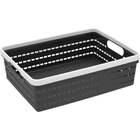 Caixa Organizadora Plástico 9x22x29cm Preto