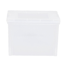 Caixa Organizadora Plástico Transparente 30L 30,7x42,5x30,5 cm Radical Color Ordene