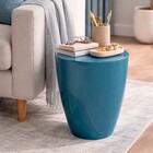 Caixa Organizadora Plástico Azul  38x34x34cm