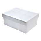 Caixa Organizadora Plástico Cristal 4,2L 10x17,5x24cm Dello