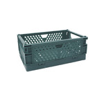 Caixa Organizadora Plástico Dobravel 0,8L Verde Oikos