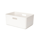 Caixa Organizadora Plstico Off White 13L 165x26x36cm Oikos