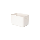 Caixa Organizadora Plstico Off White 6L 16x18x26cm Oikos