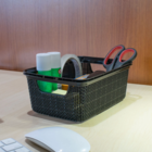 Caixa Organizadora Plástico Preto 2L 8,3x14,5x20,5cm Arqplast