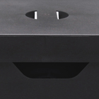 Caixa Organizadora Plástico Preto 36x27x13 cm 10,5L OU