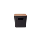 Caixa Organizadora Plstico Preto 6L 16x18x26cm Oikos