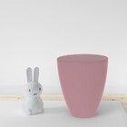 Caixa Organizadora Plástico Rosa  38x34x34cm