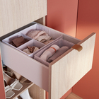 Caixa Organizadora Poliéster Branco EVO'M 13,5x14,5x23,5cm Spaceo