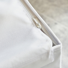 Caixa Organizadora Poliéster Branco EVO'M 36L 29x36x35cm Spaceo