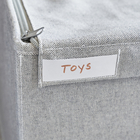 Caixa Organizadora Poliéster Cinza EVO'M 36L 29x36x35cm Spaceo