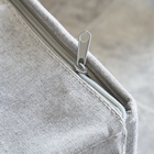 Caixa Organizadora Poliéster Cinza EVO'M 36L 29x36x35cm Spaceo