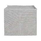 Caixa Organizadora Poliéster Cinza EVO'M 36L 29x36x35cm Spaceo