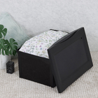 Caixa Organizadora Preta 65L Radical Color 30,7x63,5x42,5cm Ordene