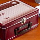 Caixa Organizadora Radio Marrom 21x16cm