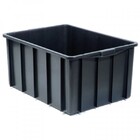 Caixa Organizadora Sem Tampa 61 Litros Preta