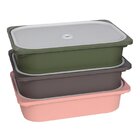 Caixa Organizadora Tamanho P Huya Grifit Cinza Mushroom