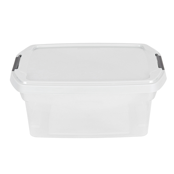 Caixa Organizadora Plástico Transparente 6L 13,1x22,8x31,8 cm Sanremo