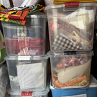 Caixa Organizadora Transparente De Plástico 12 Litros