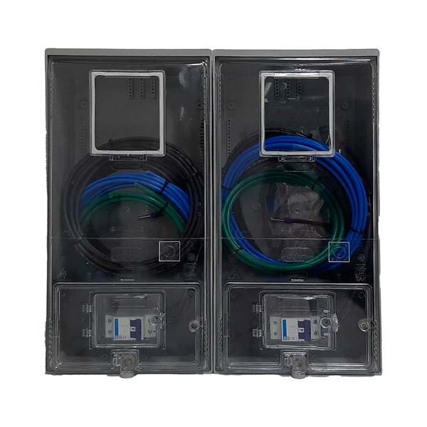 CAIXA P/2 RELOGIOS LATERAL EDP/BAND RCY