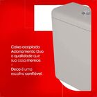 Caixa P/acoplar Deca Dual Carrara/nuova Cd.11f.85 Cinza Antra