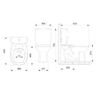 Caixa Para Acoplar Eld Ecoflush 3/6 Lts M City/life Branco Ce