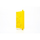 Caixa para Alvenaria de Embutir 4x2 Retangular Amarela Legrand