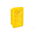 Caixa para Alvenaria de Embutir 4x2 Retangular Amarela Legrand