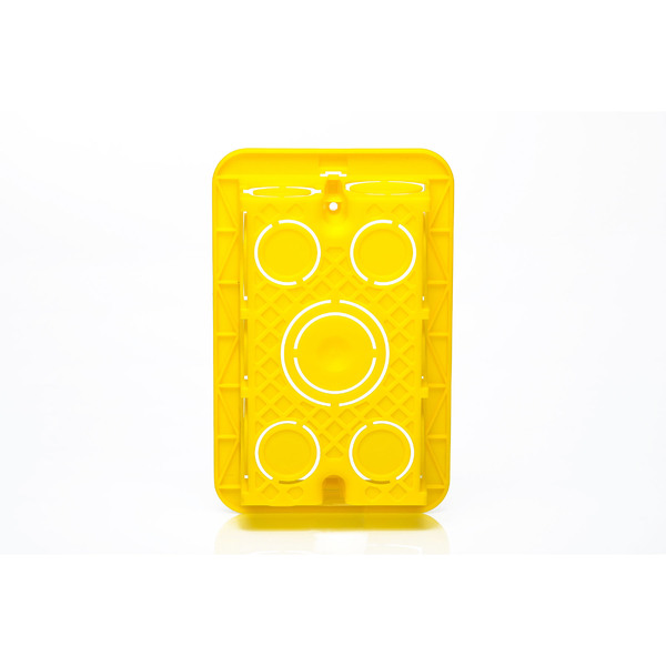 Caixa para Alvenaria de Embutir 4x2 Retangular Amarela Legrand