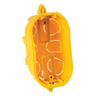 Caixa para Dry Wall de Embutir 4x2 Retangular Amarela Legrand