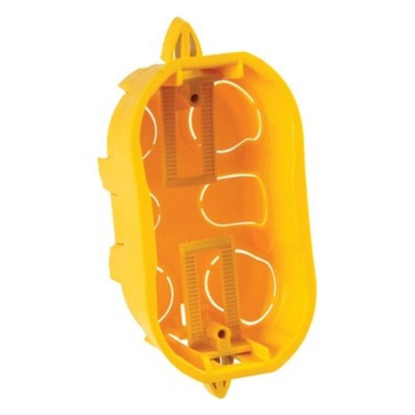 Caixa para Dry Wall de Embutir 4x2 Retangular Amarela Legrand