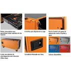 Caixa Para Ferramentas Pickup Box 500x1000x500 Mm - 145 Peças