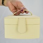 Caixa Para Joias Bijuteria Creme Cbrn10776