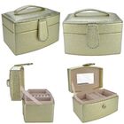 Caixa Para Joias Bijuteria Dourado Cbrn10783