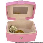Caixa Para Joias Bijuteria Rosa Cbrn10806