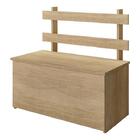 Caixa Para Lenha 73cm Carvalho Cl01 Fellicci Móveis