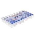 Caixa Organizadora Plástico 2,94L Incolor com Tampa 4,50x33,50x19,50cm Organizadores São Bernardo