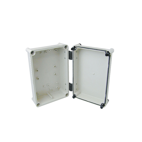 Caixa Plástica C/ Dobradiça Ip56 360x270x171mm Strahl 3853/d