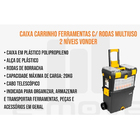 Caixa Plástica Com Rodas Crv 0400 - Vonder