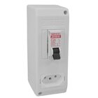 Caixa Plástica De Sobrepor Para Disjuntor Din Disjuntor Unipo