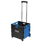 Caixa Plástica Dobrável 360x330x380mm 20kg Com Rodas Kala