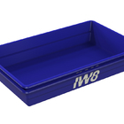 Caixa Plástica Multiuso 27x107x170cm 340 Litros Azul