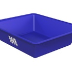 Caixa Plástica Multiuso 33x107x107cm 250 Litros