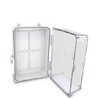 Caixa Plástica Multiuso Com Fecho Caixa Média Transparente