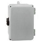 Caixa Plástica Multiuso Com Fecho Pequena Baixa