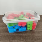 Caixa Plástica Organizadora Com Tampa 6l Sanremo De Brinquedo