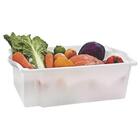 Caixa Plástica Organizadora De Alimentos 24,5l Branca Com Tam