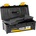 Caixa Plástica P/ Ferram Baú 420x170x200mm C/ Bandeja Vd4038