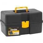 Caixa Plástica Para Ferramentas Baú 370x220x200mm Com 2 Band